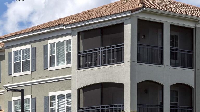 Screened balconies