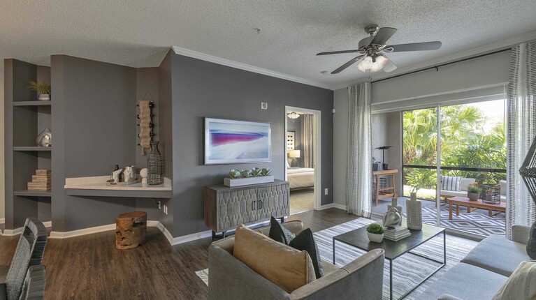 Spacious, open-concept living 
