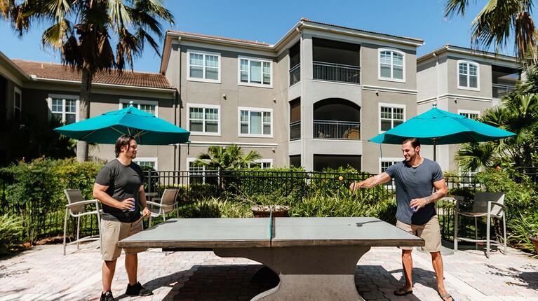 Outdoor Ping Pong Table