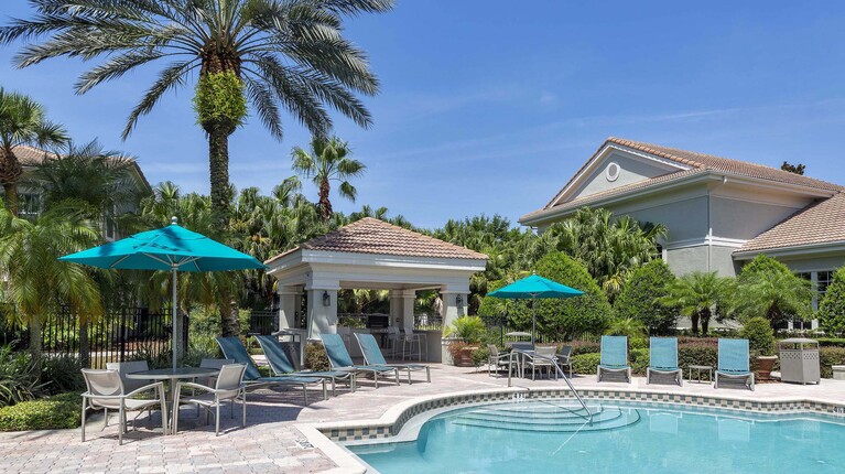 Resort-Inspired Swimming Pool