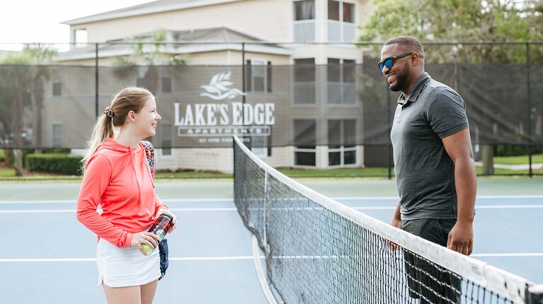 Outdoor Tennis Court