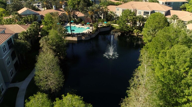 Lush grounds with gorgeous views