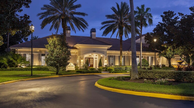 Clubhouse entrance 
